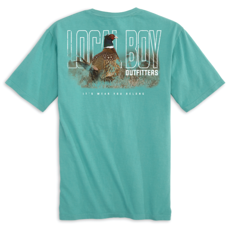 LOCAL BOY UPLAND CHASE SEAFOAM SHORT SLEEVE