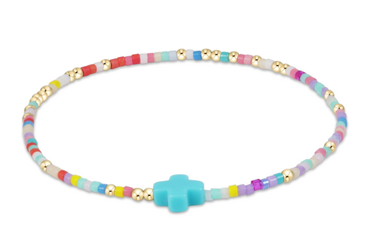 ENEWTON HOPE UNWRITTEN SIGNATURE CROSS BRACELET HOT MESS