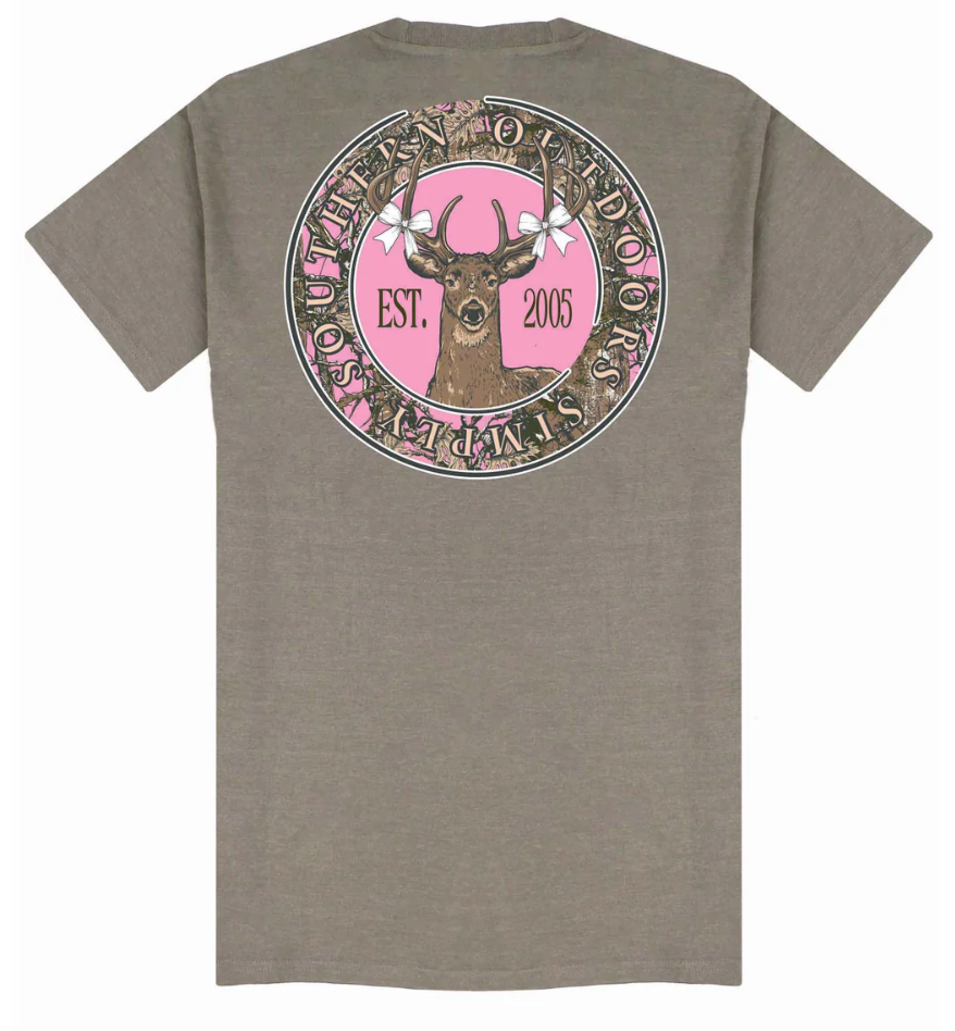 SIMPLY SOUTHERN DEER DESERT SHORT SLEEVE