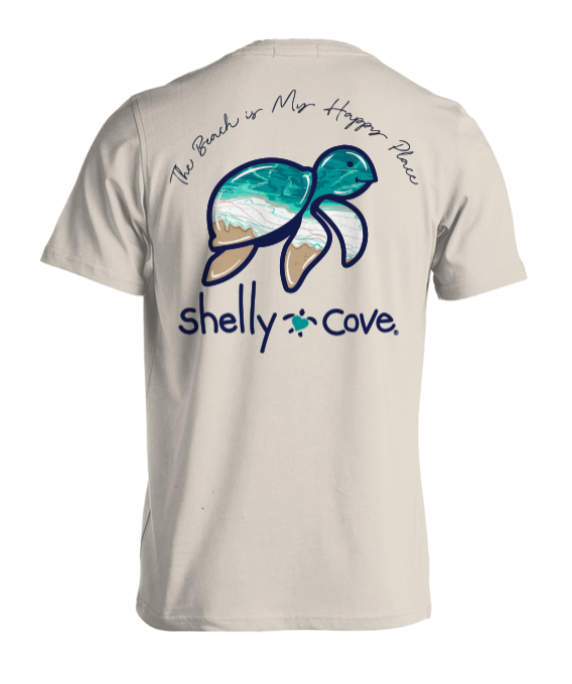 SHELLY COVE BEACH IS MY HAPPY PLACE IVORY