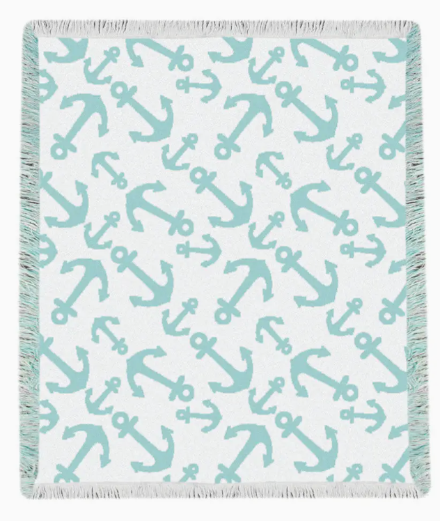 ANCHOR RAYON THROW