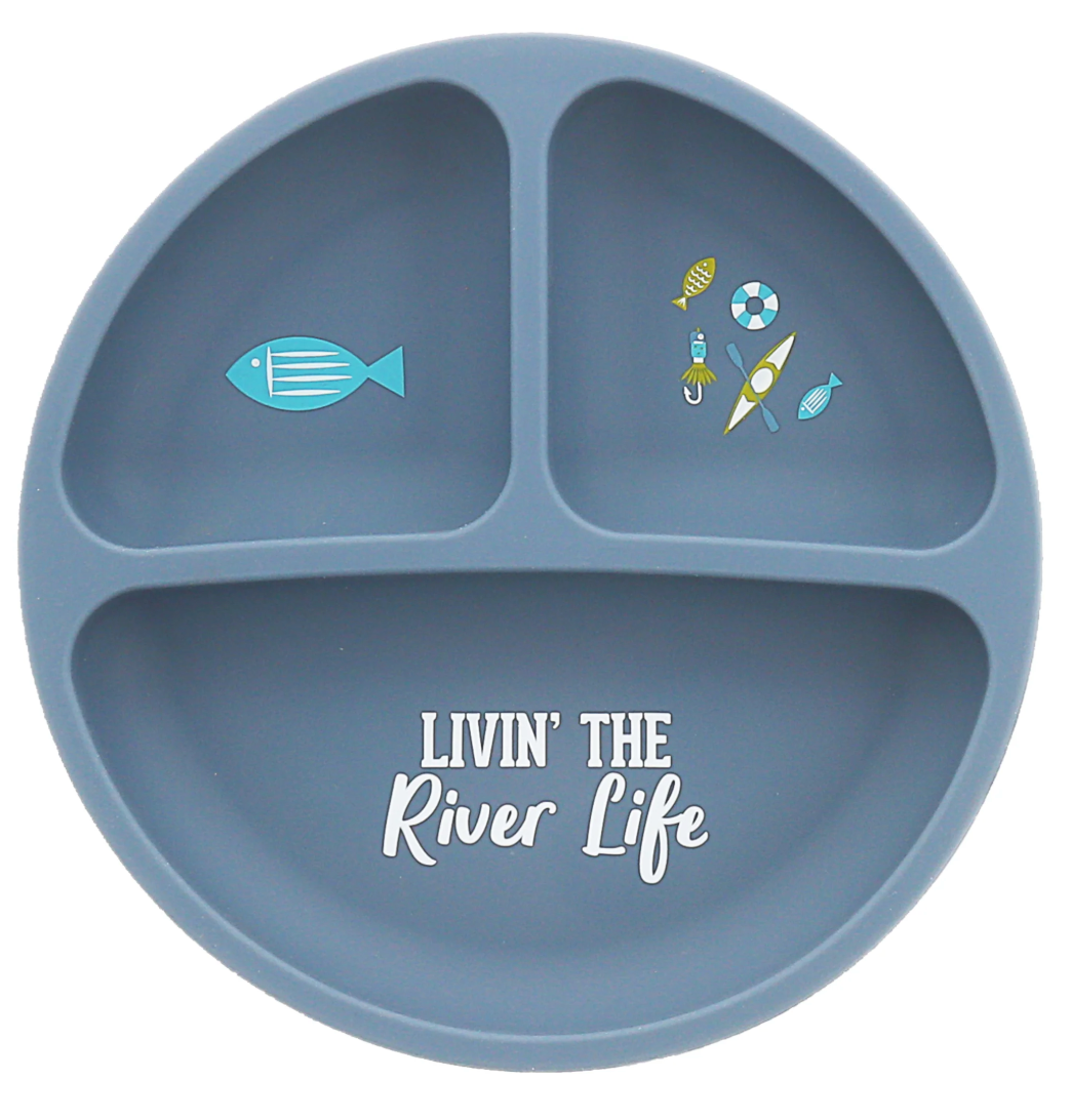 RIVER LIFE 7.75 DIVIDED SILICONE SUCTION PLATE