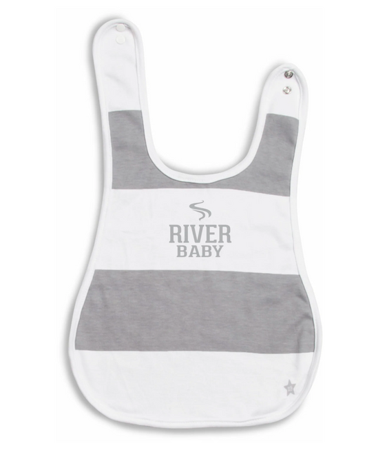RIVER BABY REVERSIBLE BIB 6 MONTHS-3 YEARS