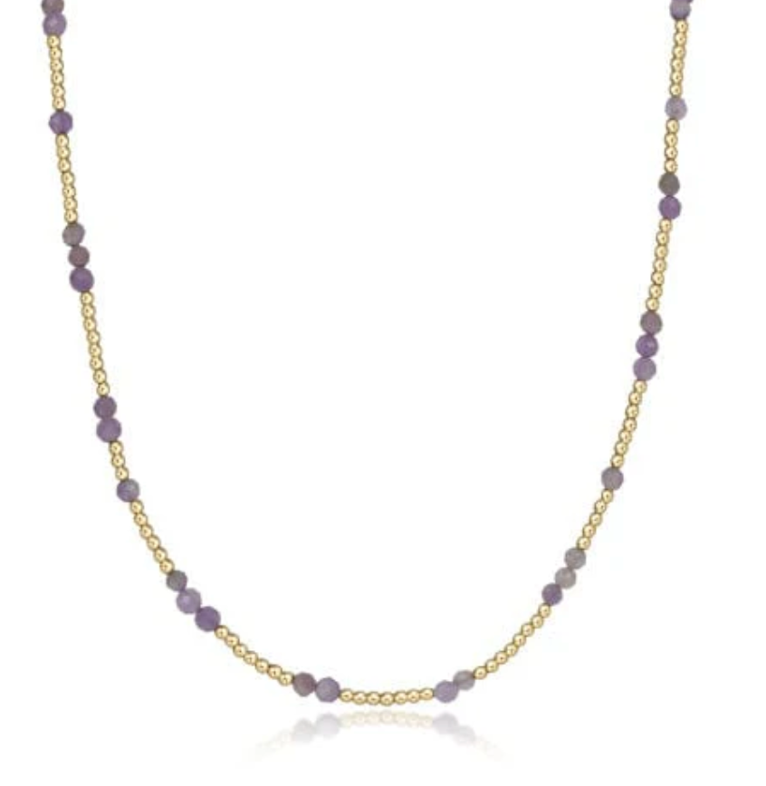 ENEWTON 15" CHOKER HOPE UNWRITTEN - AMETHYST