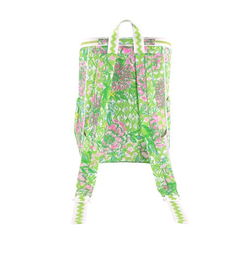 LILLY PULITZER BACKPACK COOLER LIME FEELING GOOD