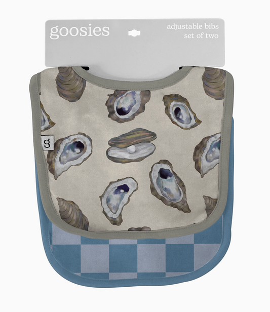 COASTAL OYSTERS BIB SET