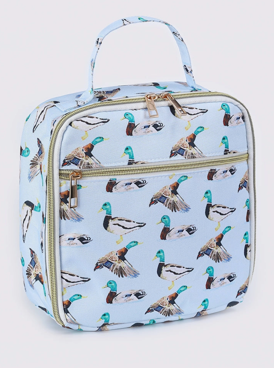 DUCK HUNTING PRINTED LUNCH BOXES BAG