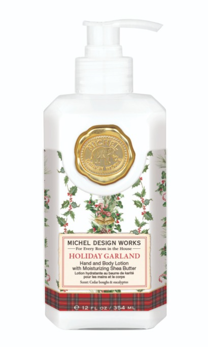 MDW HOLIDAY GARLAND HAND AND BODY LOTION
