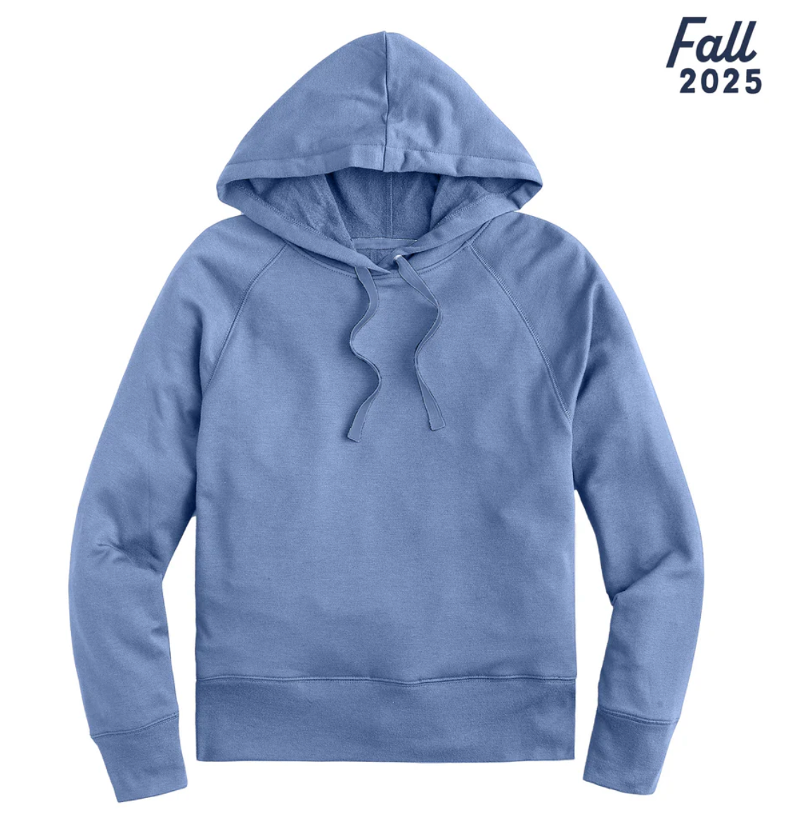 THE PERFECT SOFT HOOD HOODIE SOUTHERN FRIED COTTON COOL BLUE