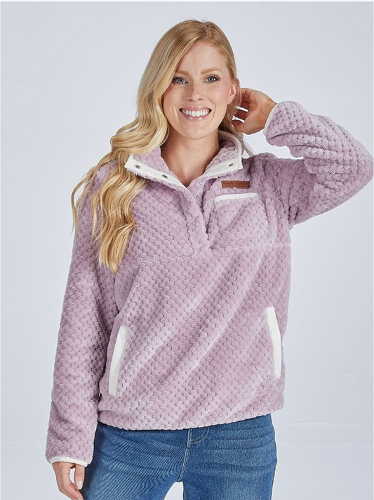 SIMPLY SOUTHERN PULLOVER SIMPLY SOFT LILAC