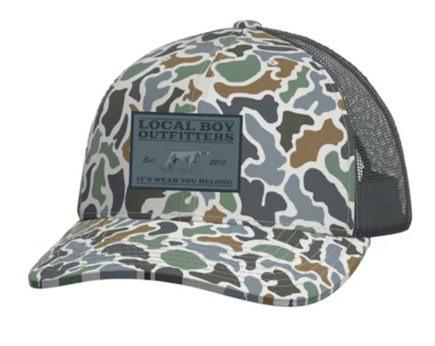 LOCAL BOY OUTFITTERS YOUTH BIRD DOG BADGE TRUCKER HAT