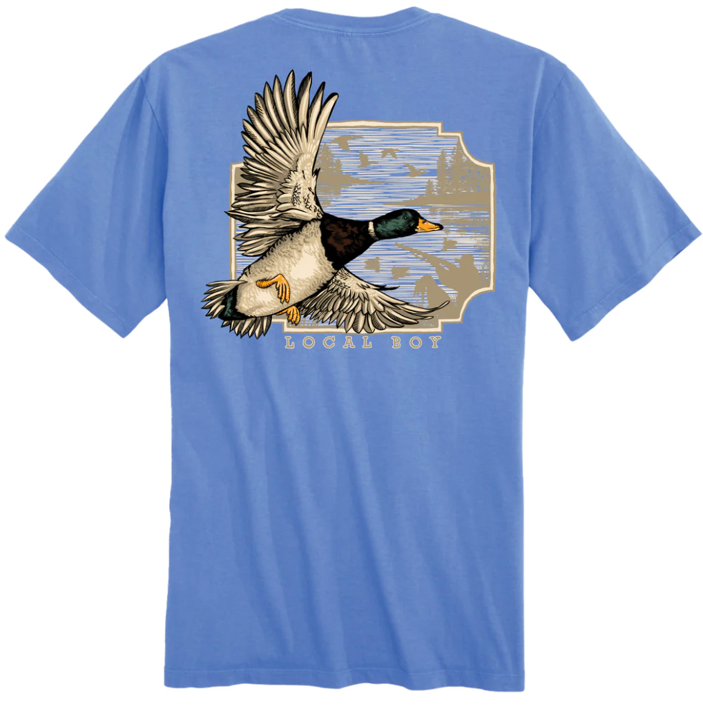 LOCAL BOY OUTFITTERS TODDLER GREENHEAD FLIGHT SS TEE MARINA