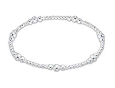 ENEWTON PURPOSE STERLING 4MM BEAD BRACELET