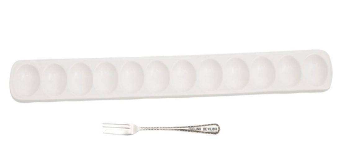 DEVILED EGG TRAY SET