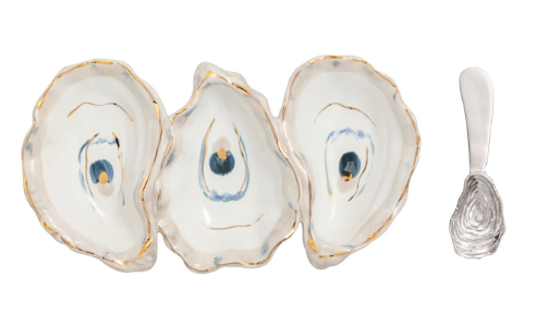OYSTER TRIPLE TIDBIT SET