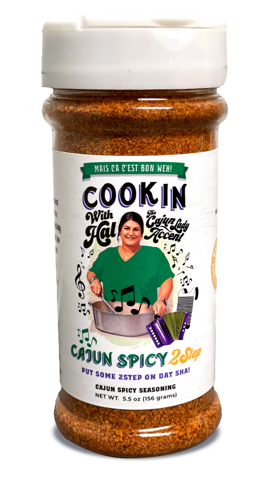 COOKIN WITH HAL CAJON SPICY 2STEP SEASONING