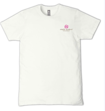 SIMPLY SOUTHERN DILLY DALLY OYSTER SHORT SLEEVE