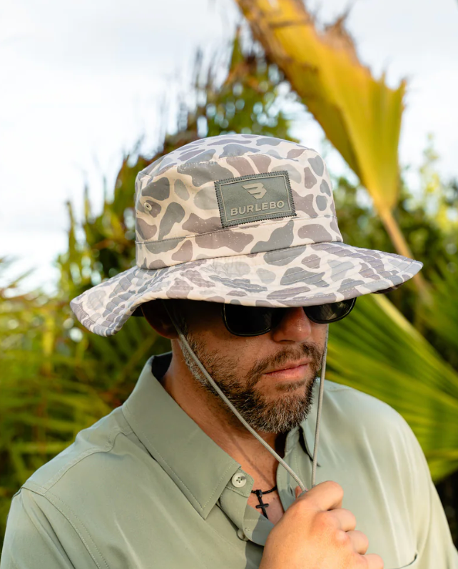 BURLEBO BUCKET HAT CLASSIC DEER CAMO