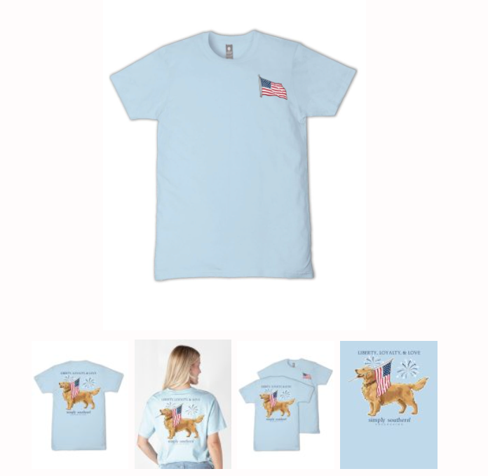 SIMPLY SOUTHERN LOYALTY ICE SHORT SLEEVE