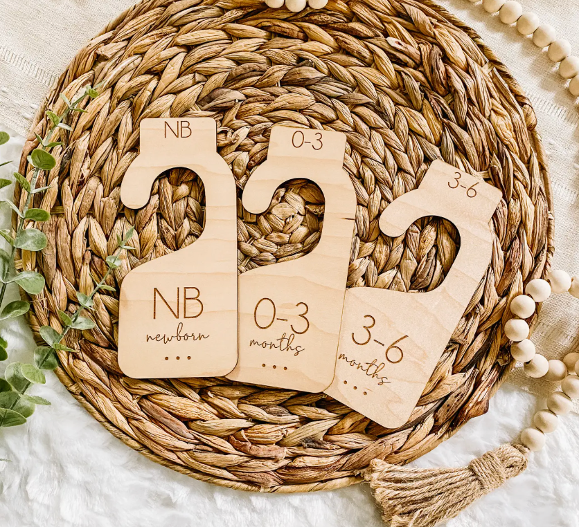 NURSERY CLOSET DIVIDERS NEUTRAL