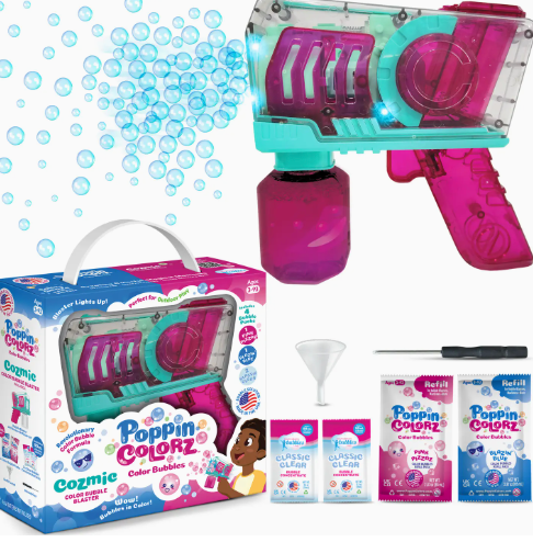 POPPINCOLORZ COZMIC COLOR BUBBLE BLASTER