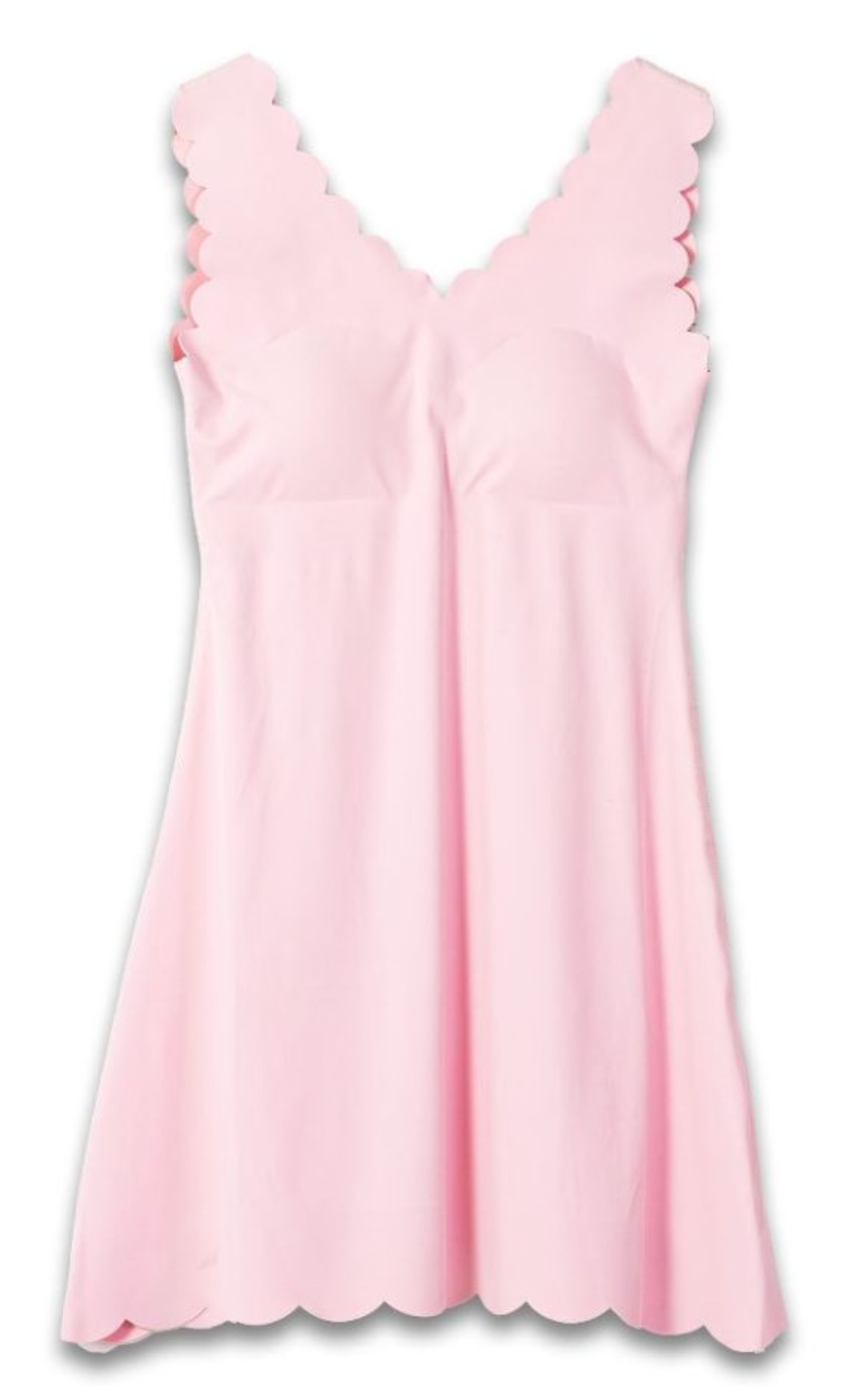 SIMPLY SOUTHERN DRESS SPORT SCALLOP PINK