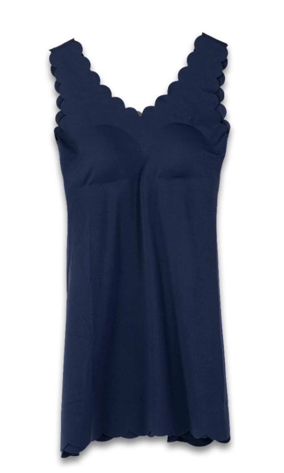 SIMPLY SOUTHERN DRESS SPORT SCALLOP NAVY