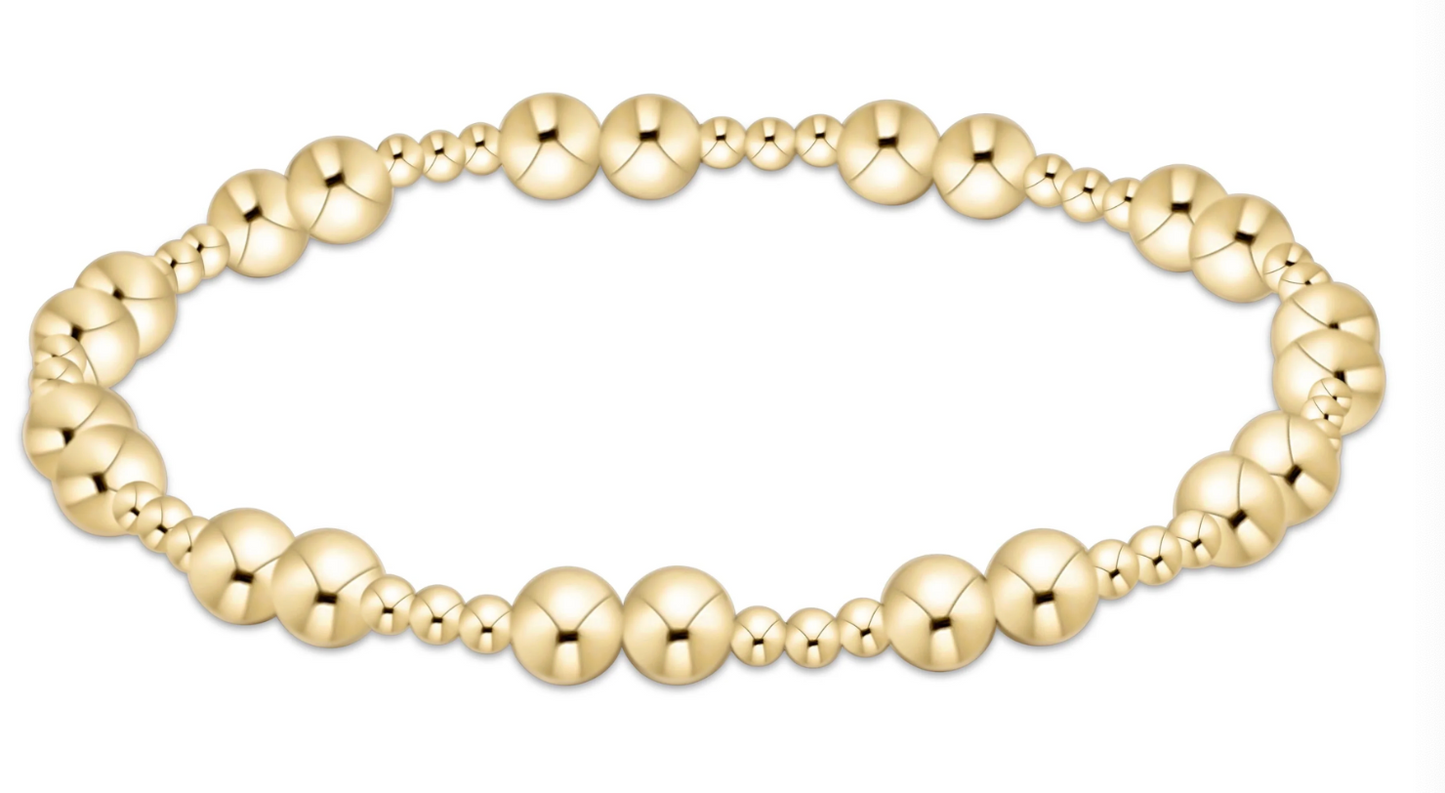 ENEWTON EXTENDS TOGETHER GOLD 5MM BRACELET
