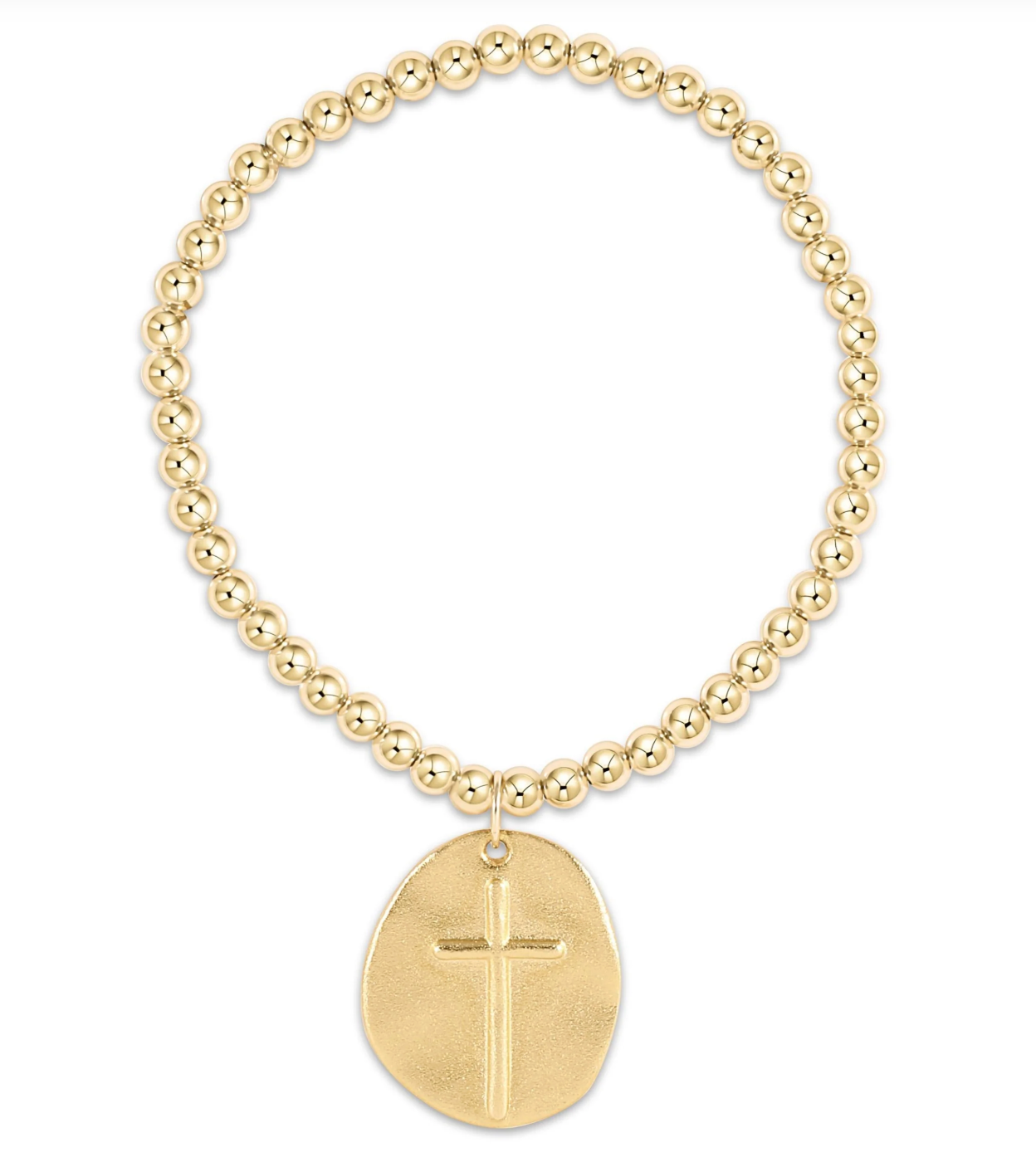 ENEWTON CLASSIC GOLD 4MM BRACELET INSPIRE GOLD DISC