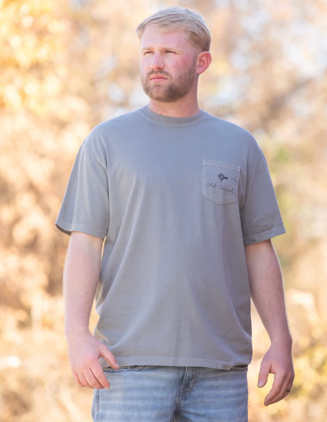 OLD SOUTH BULLDOZER SHORT SLEEVE GREY