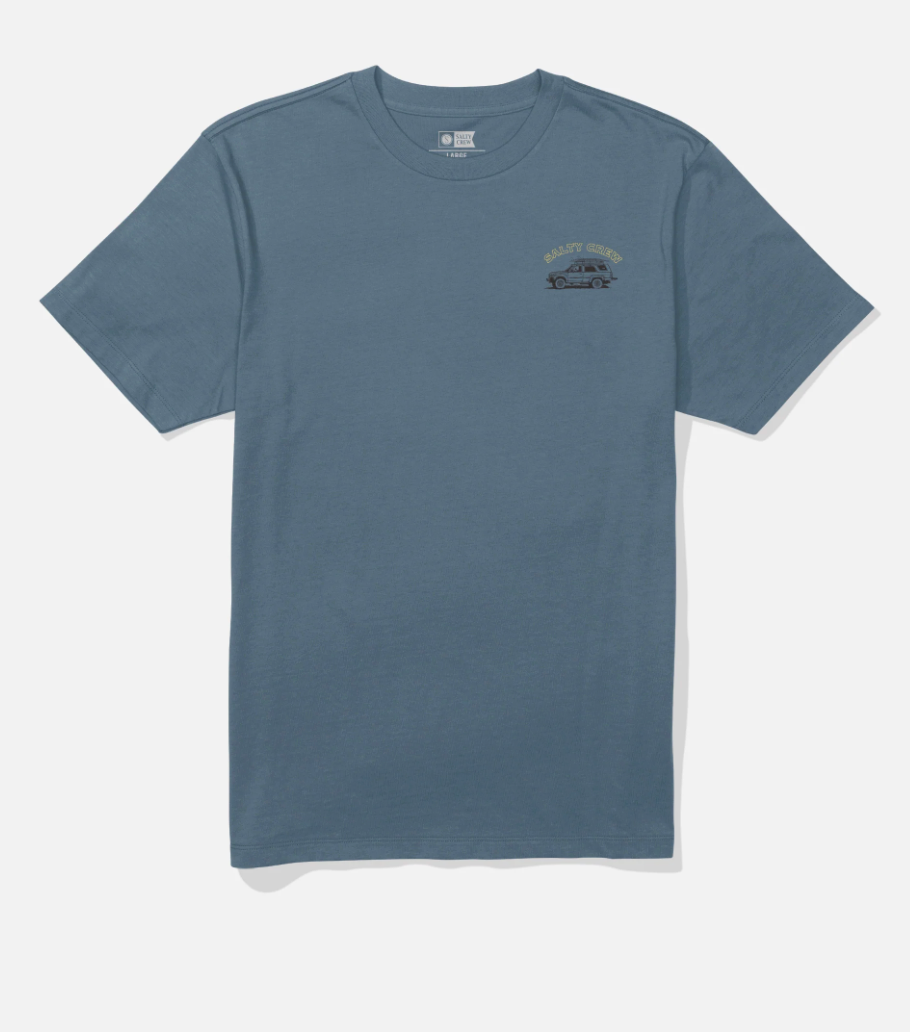 SALTY CREW GET READY SS TEE SLATE