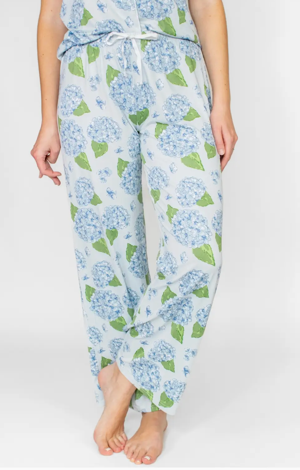 HYDRANGEA SLEEP PANTS ILLUSION/BLUE/GREEN