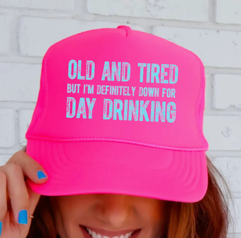 DEFINITELY DOWN FOR DAY DRINKING HAT