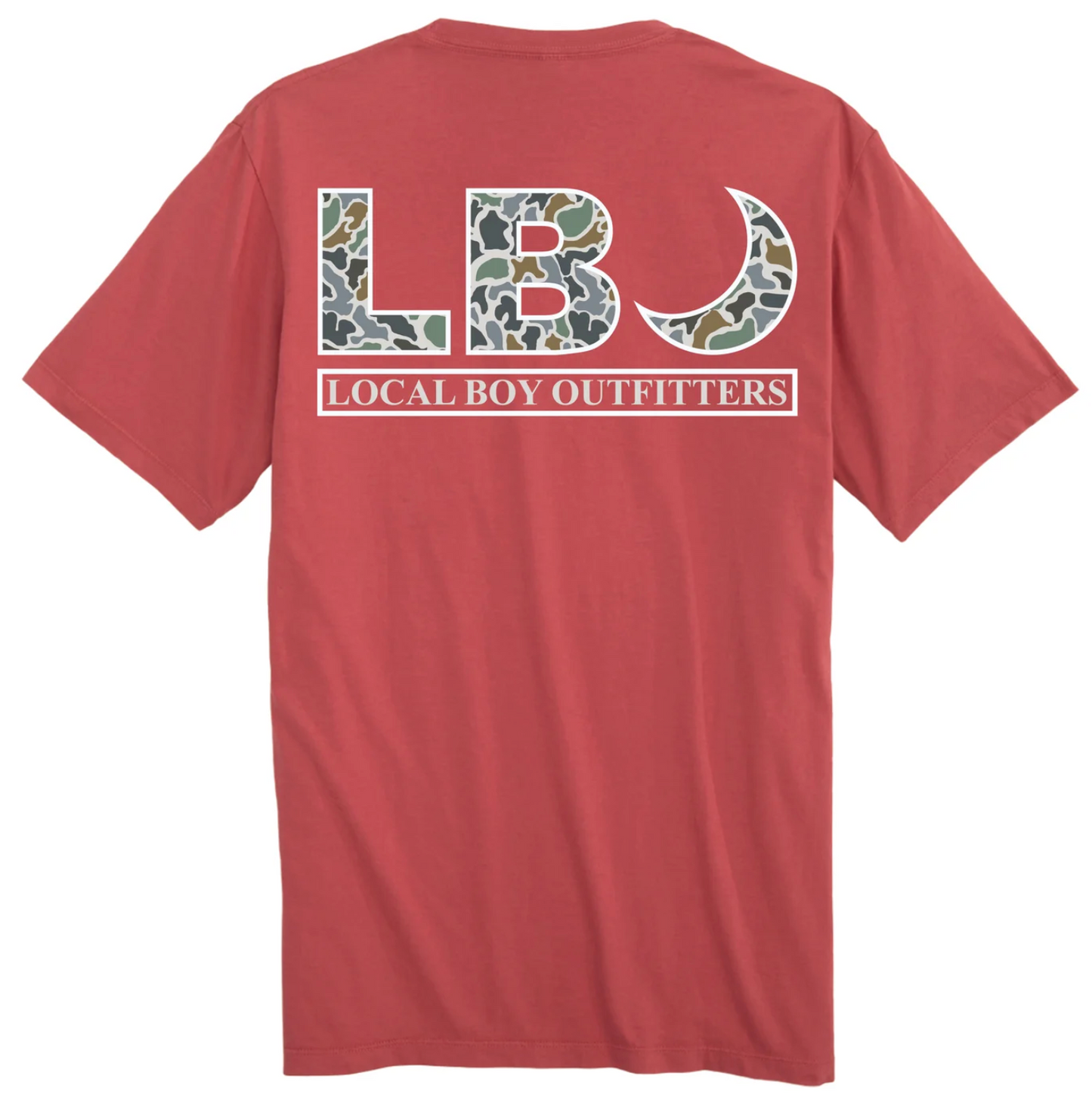 LOCAL BOY LBO BLUFF SS TEE BRICK