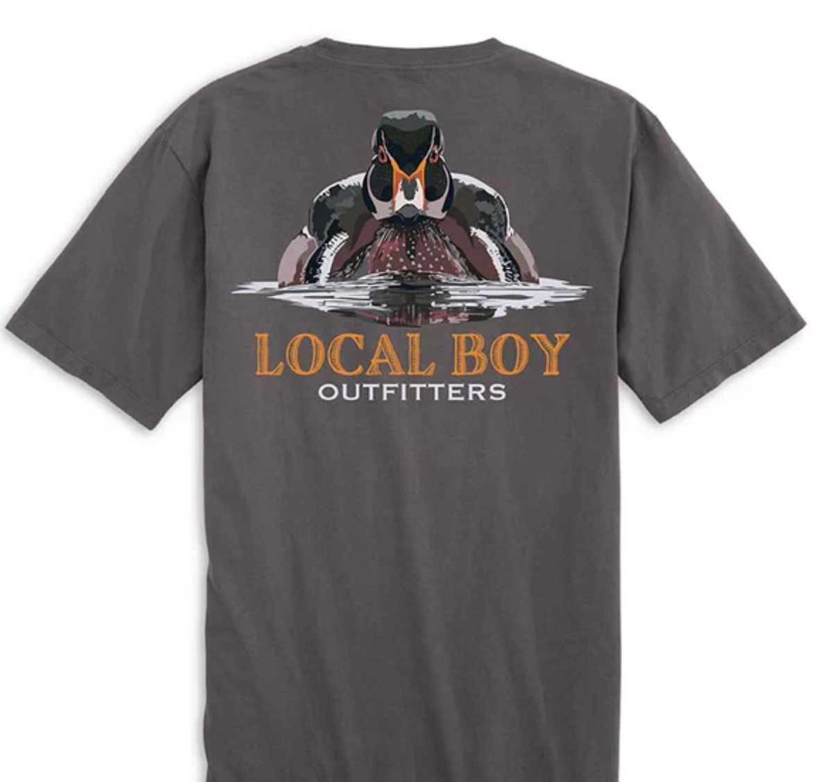 LOCAL BOY WOODROW SS TEE GRAY