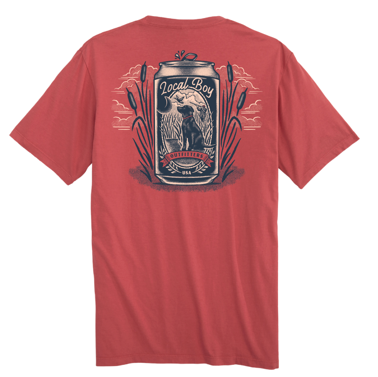 LOCAL BOY LBO BREW SS TEE BRICK