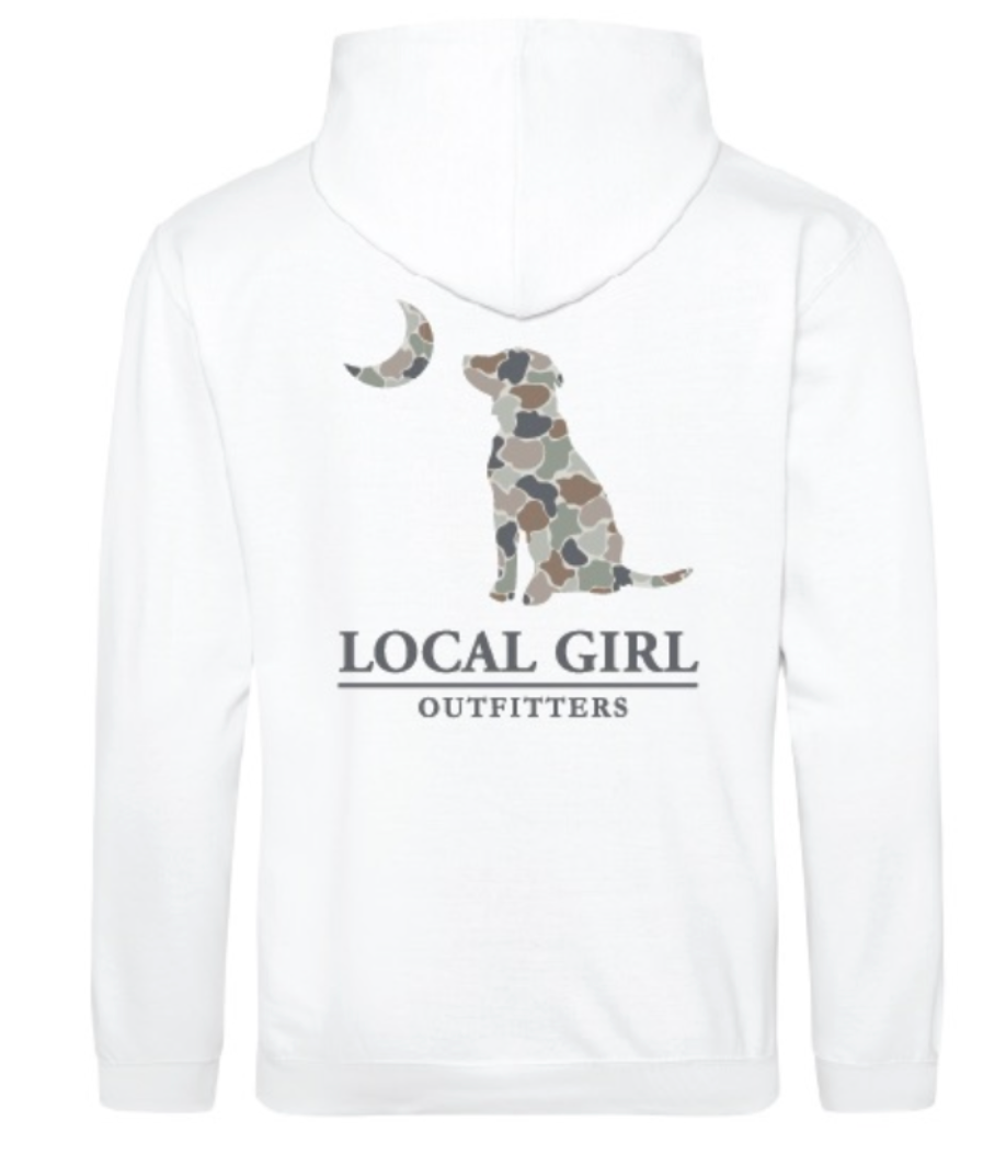 LOCAL GIRL YOUTH BWH FC FLORA DOG & MOON WHITE