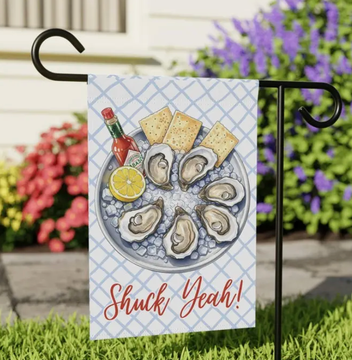 OYSTER GARDEN FLAG