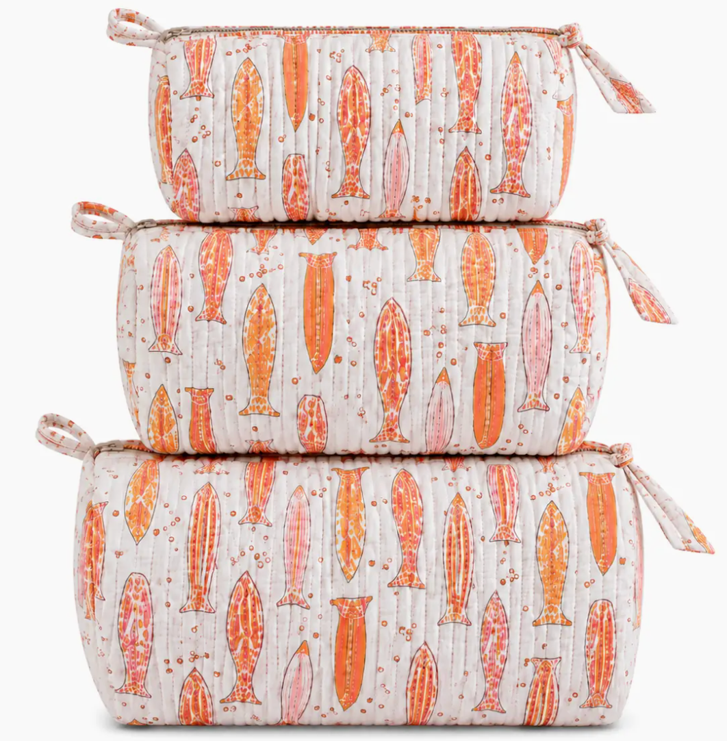 FISH COSMETIC BAG SET
