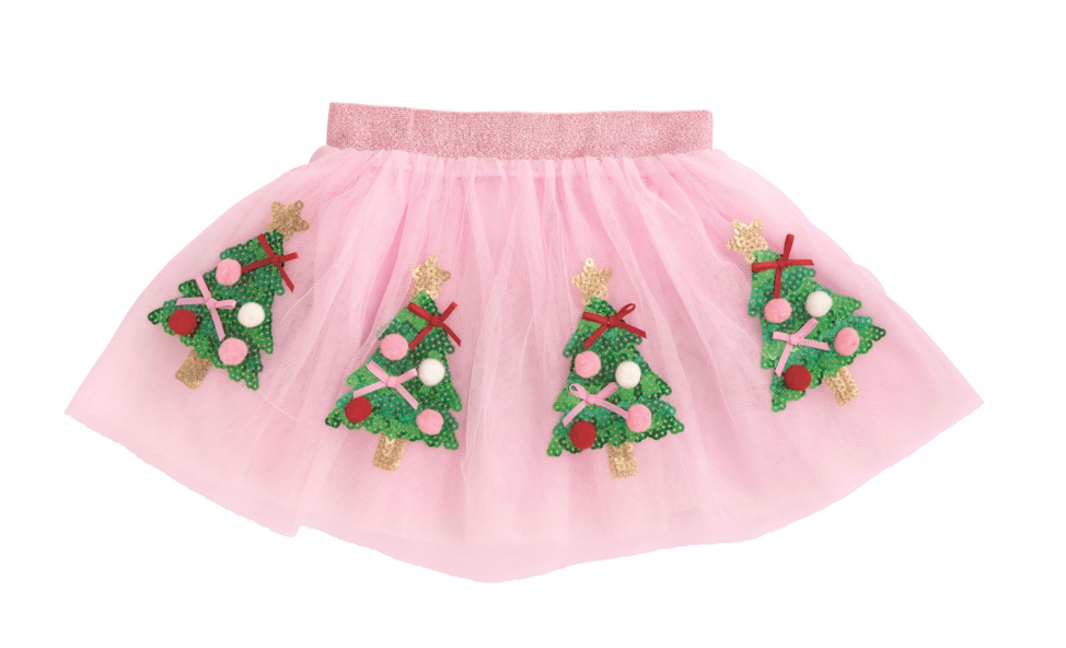 PINK CHRISTMAS TREE MULTI KIDS TUTU