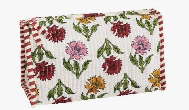 HARVEST BLOCK PRINT CASE WHITE