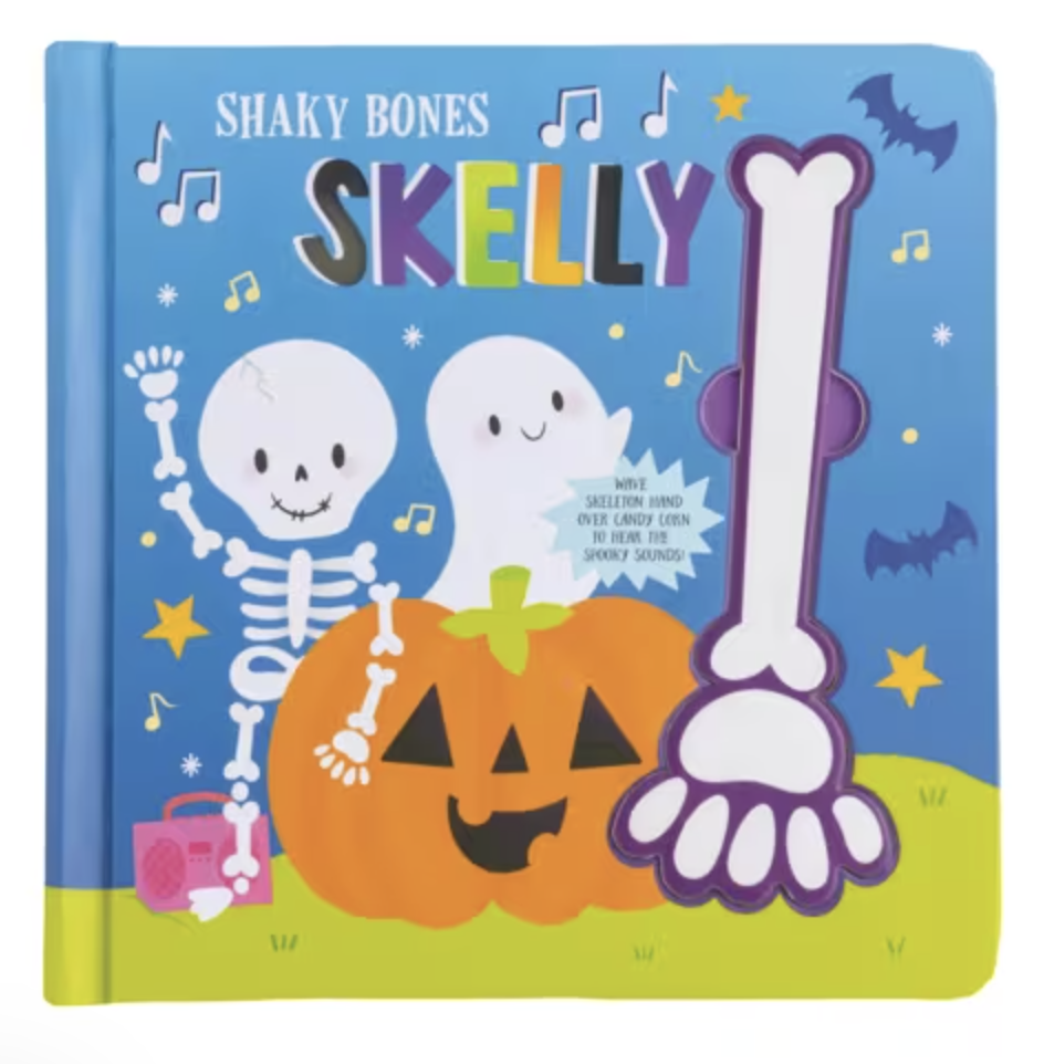 HALLOWEEN SOUNDS BOOK SKELETON