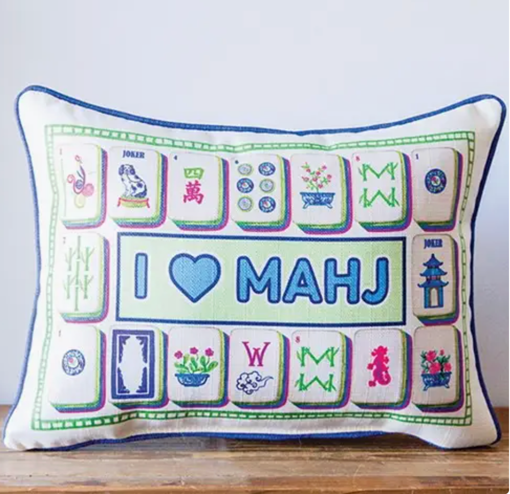 I LOVE MAHJ PILLOW
