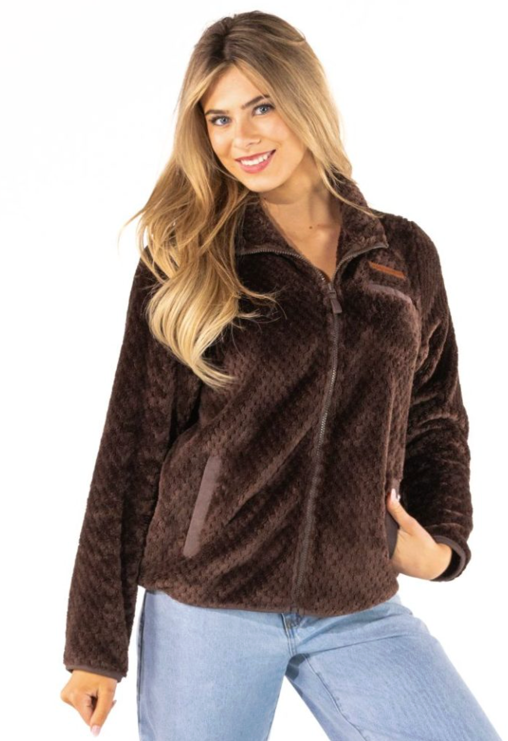 SIMPLY SOUTHERN JACKET SIMPLY SOFT COFFEE