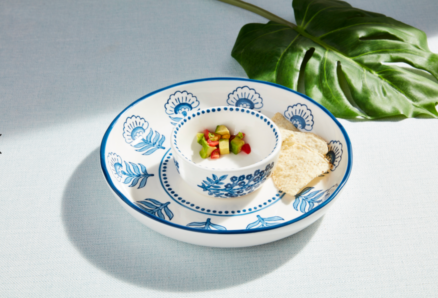 BLOCK PRINT CHIP AND DIP