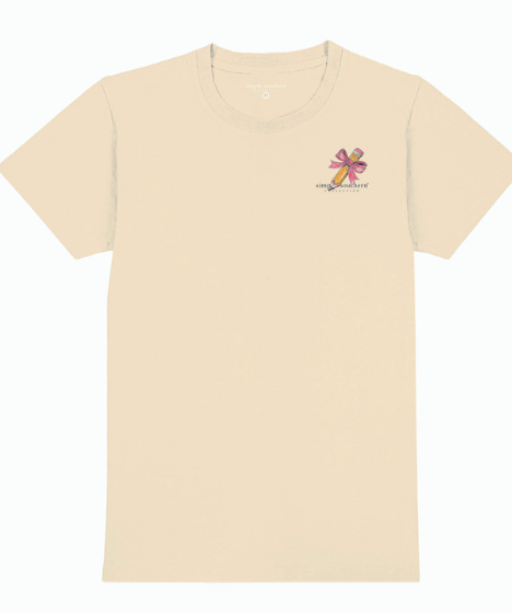 SIMPLY SOUTHERN TEACHER NATURAL SHORT SLEEVE