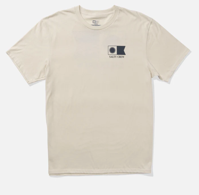 SALTY CREW FLAGSHIP FILL BONE SHORT SLEEVE
