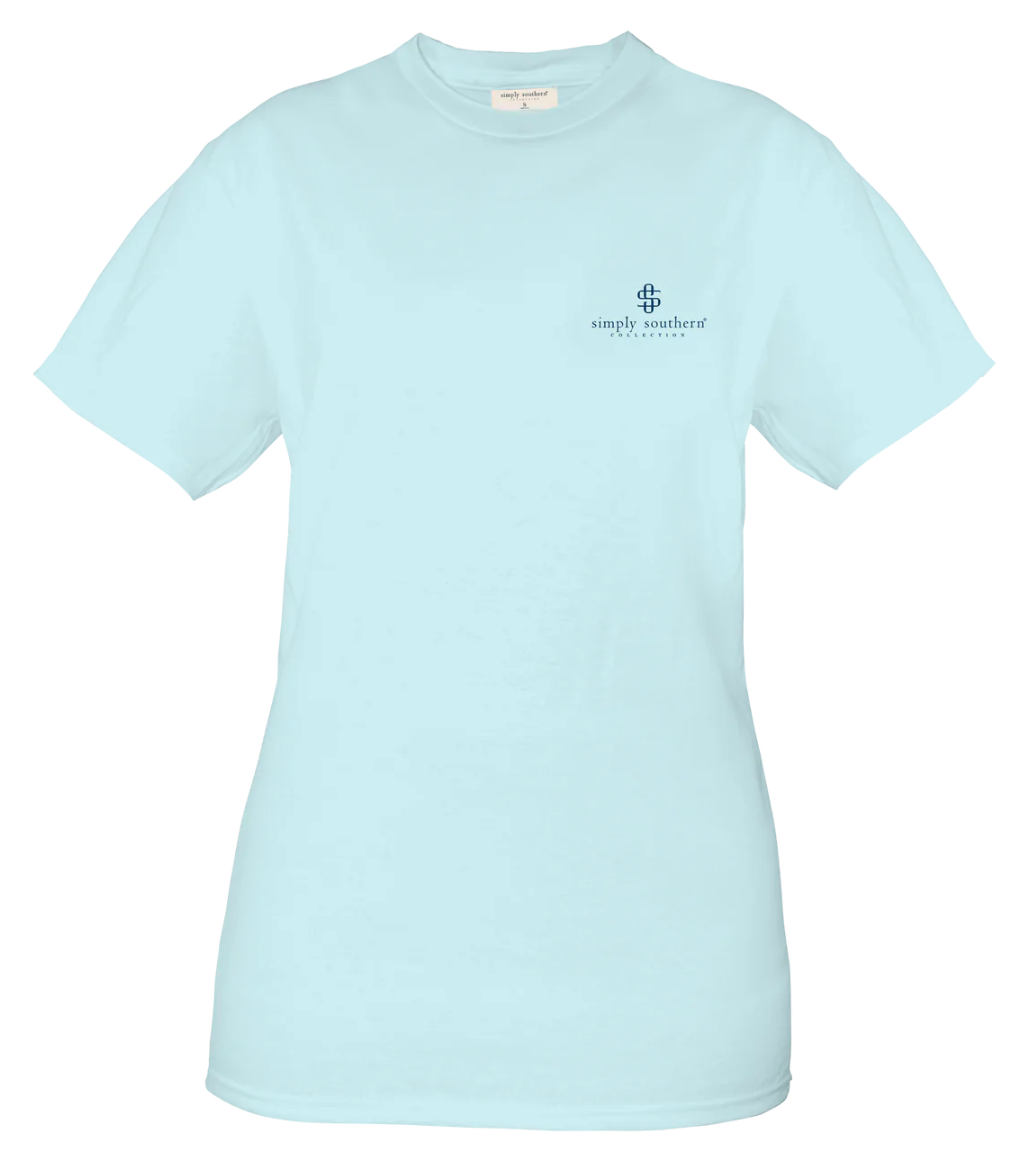 SIMPLY SOUTHERN STAND OUT FLOCK SHORT SLEEVE T SHIRT
