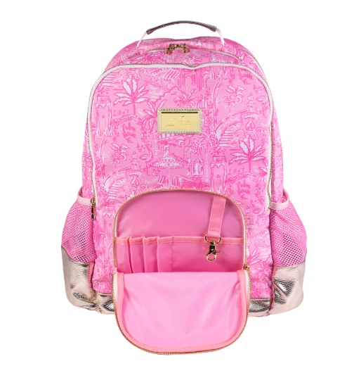 LILLY PULITZER BACKPACK PALM BEACH PLAYGROUND