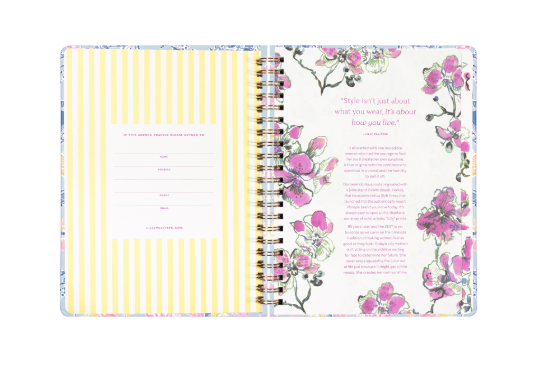 LILLY PULITZER JUMBO 17 MONTH AGENDA